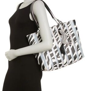 - Karl Lagerfeld Adele Zebra tote bag